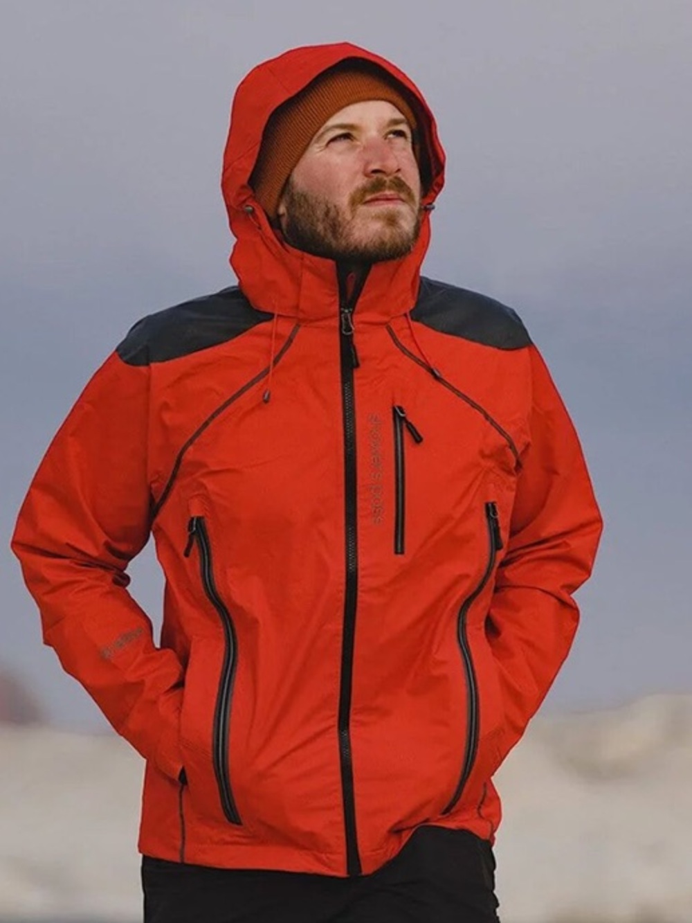 Showers Pass Refuge Red Cycling Sports Waterproof Jacket Men’s XL